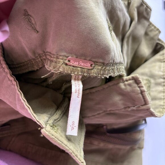 Free People Olive Maxi Skirt NWOT! - Picture 9 of 10